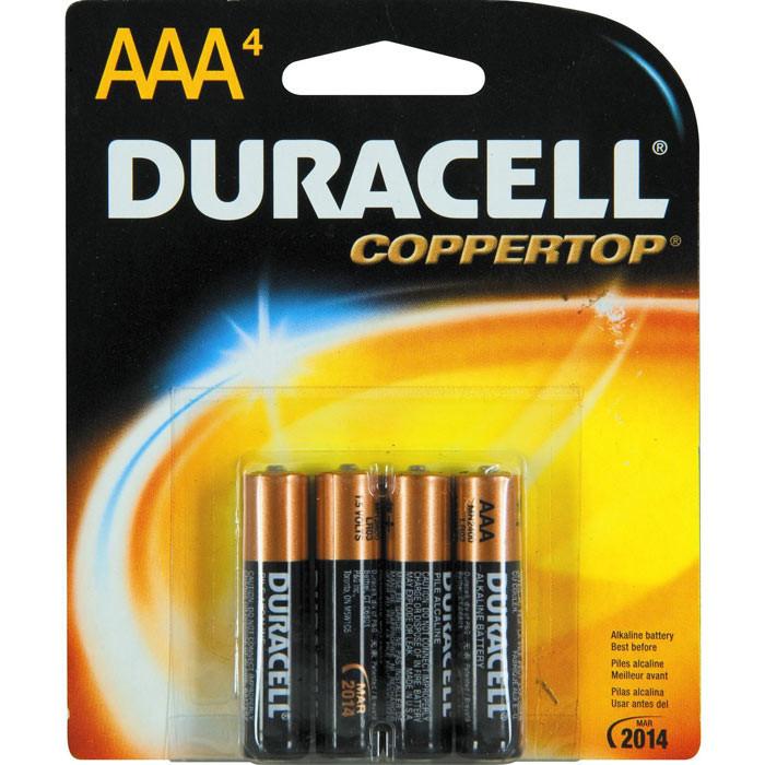 Duracell AAA Batteries 4 Pack by  Simpli - 