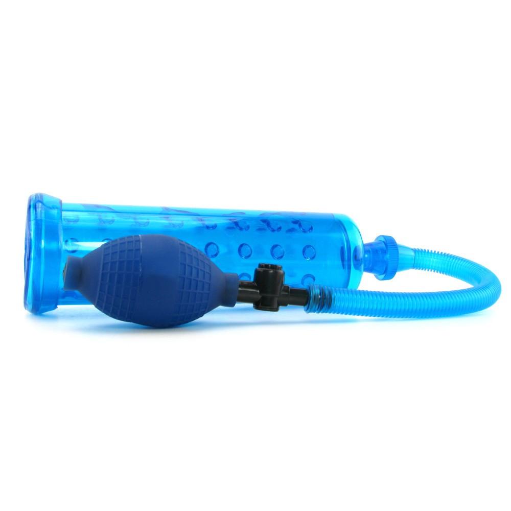 Silicone Penis Pump in Blue by  Pipedream -  - 3
