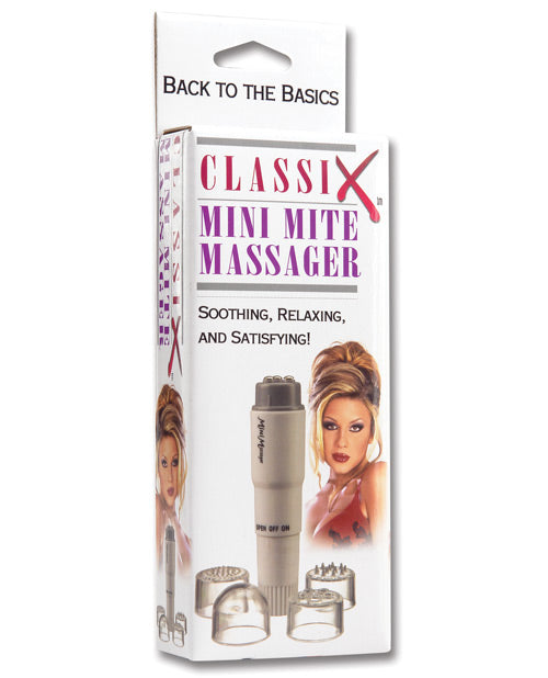 Classix Mini Mite Massager w/4 Heads
