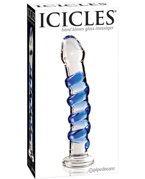 Icicles No. 5 Hand Blown Glass Massager