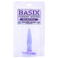 Basix Mini Jelly Butt Plug For Beginners