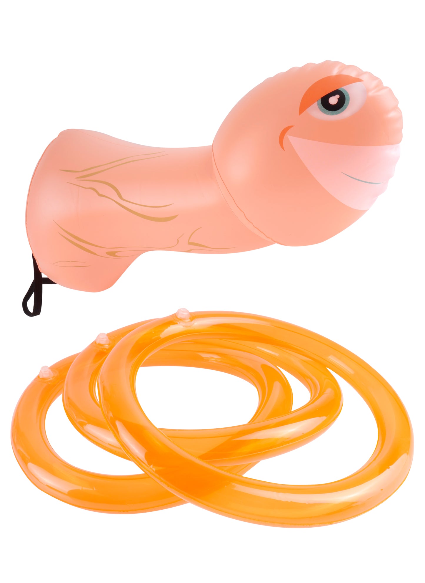 Favors Mr. Party Pecker Inflatable Strap-On Ring Toss Game