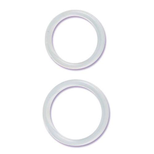Large and XL Silicone Cock Ring Set by  California Exotics -  - 1