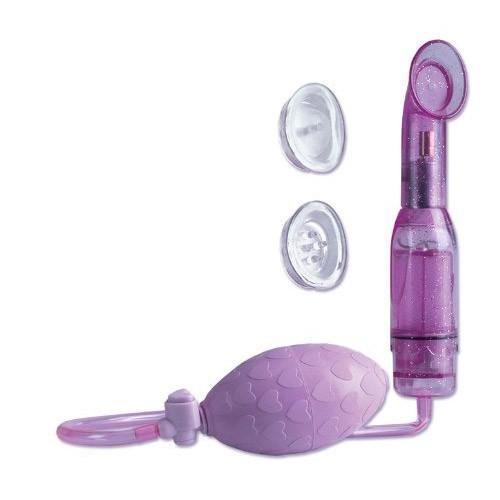 Perfect Purple Vibrating Clitoral Pump by  California Exotics -  - 3