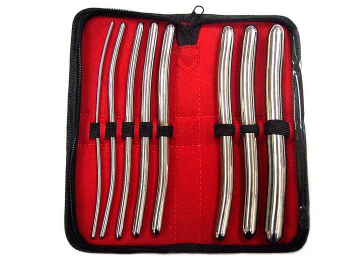 Rouge Garments 8 Pieces Stainless Steel Dilator Set