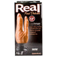 Real Feel Deluxe No.8 Dual-Probed Vibrating 7.5 Inch Suction Dildo