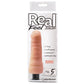 Real Feel No.5 Realistic 7.5 Inch Dildo Vibrator