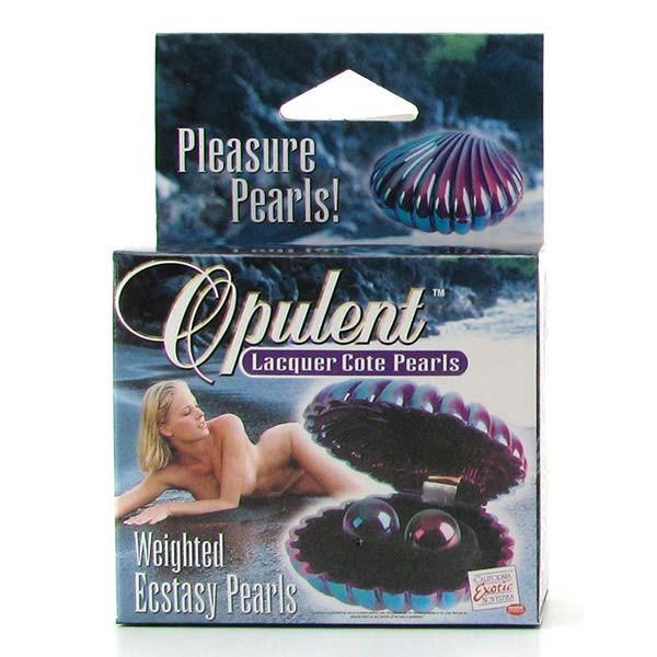 Opulent Weighted Pleasure Pearls by  California Exotics -  - 4