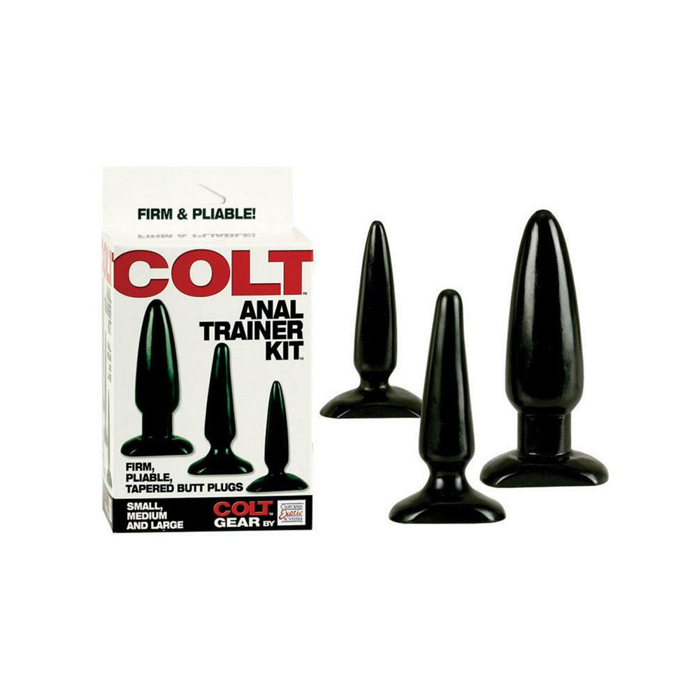 COLT Anal Trainer Kit - 3 Butt Plugs by  California Exotics -  - 6