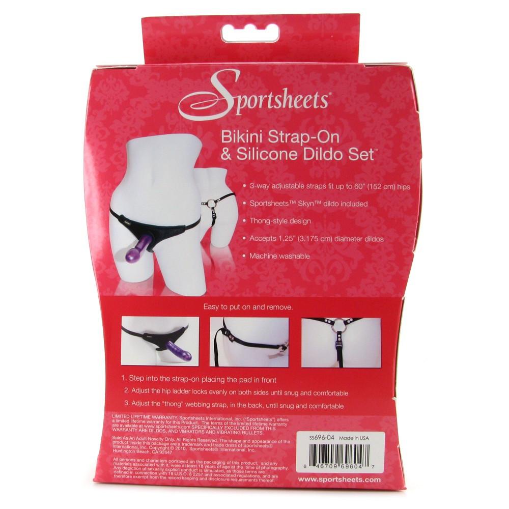 Sportsheets Bikini Strap-On and Silicone Dildo Set by  Sport Sheets -  - 5