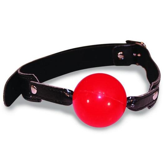 Sportsheets Sex & Mischief Solid Red Ball Gag