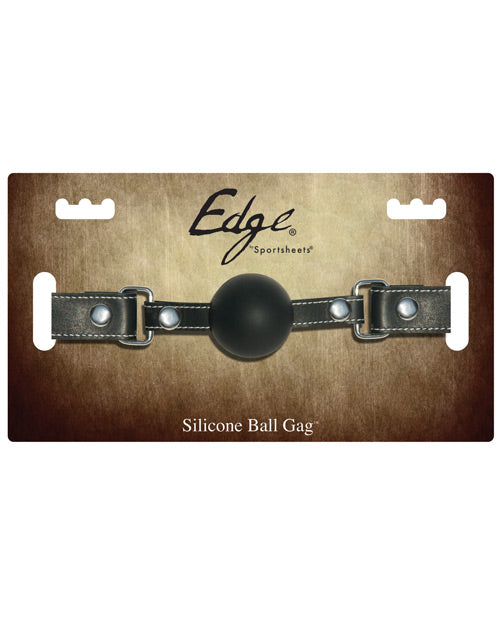 Edge Silicone Ball Gag Removable Ball Lockable buckle Bondage Gear