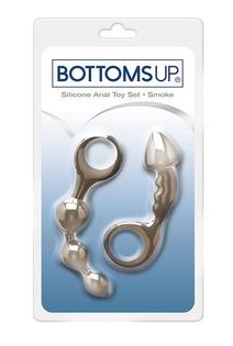 Bottoms Up Butt Silicone Anal Toy Set