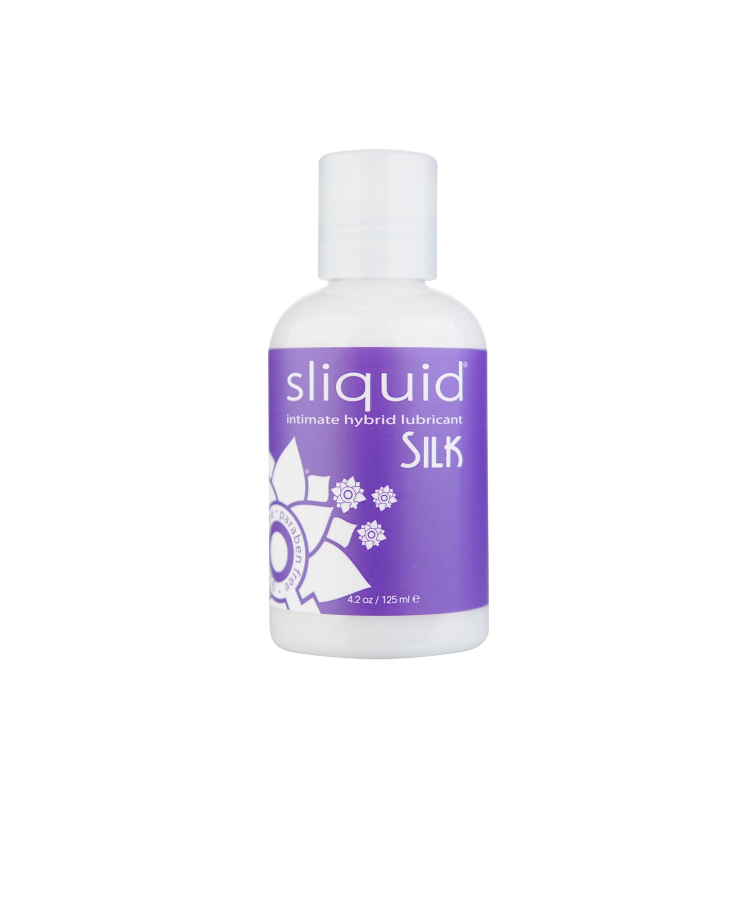 Sliquid Silk Hybrid Lubricant in 4.2oz/125ml