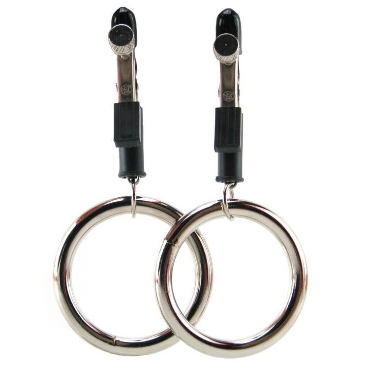 Nipple Clamps With Large Metal Ring by Spartacus by  Spartacus -  - 2