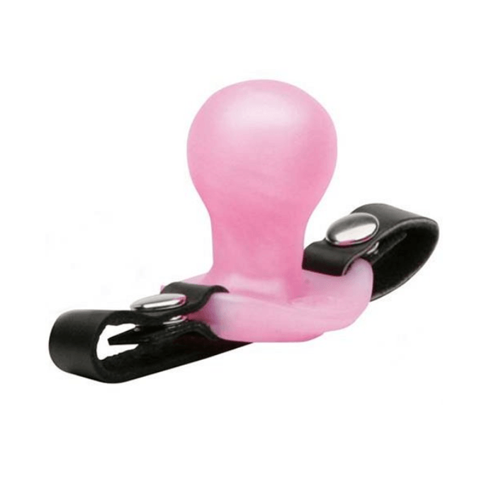 Tantus Beginner's Silicone and Leather Ball Gag