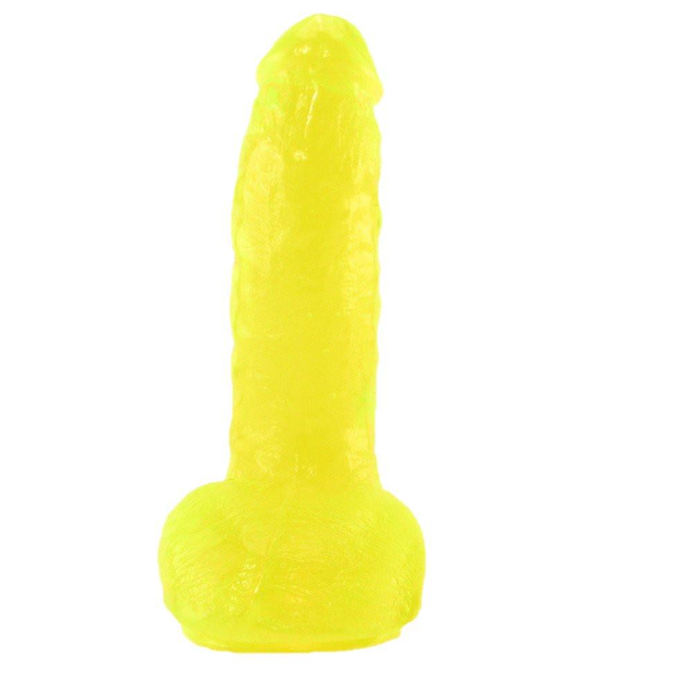 Carmen's 6.5" Jel-Lee Fun Cock in Yellow