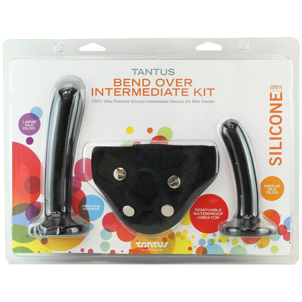 Tantus Bend Over Intermediate Harness Kit With 2 Dildos