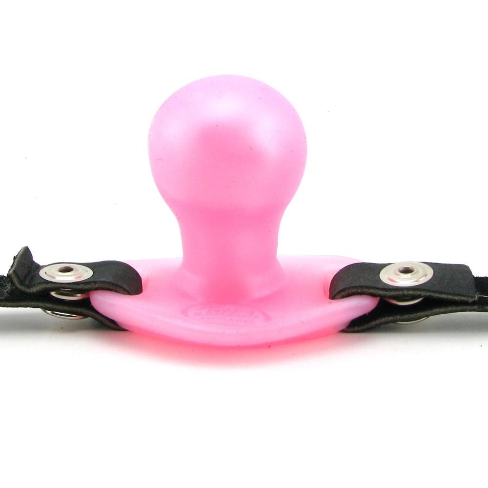 Tantus Beginner's Silicone and Leather Ball Gag by  Tantus -  - 1