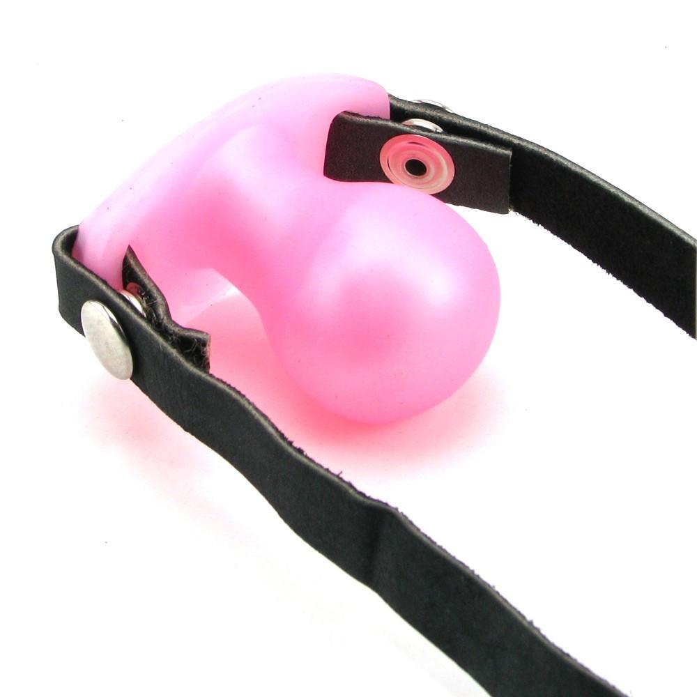 Tantus Beginner's Silicone and Leather Ball Gag by  Tantus -  - 5