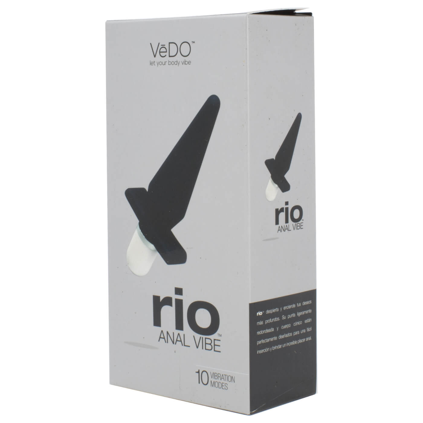 Vedo Rio Extra Quiet 10 Function Powerful Anal Vibrator
