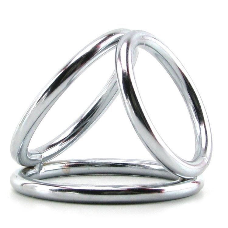 XR Triad LARGE Triple Cock Ring Set by  XR Brands -  - 2