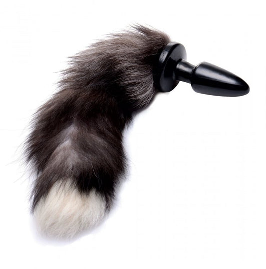Fox Tail Faux Fur 14 Inches Butt Plug