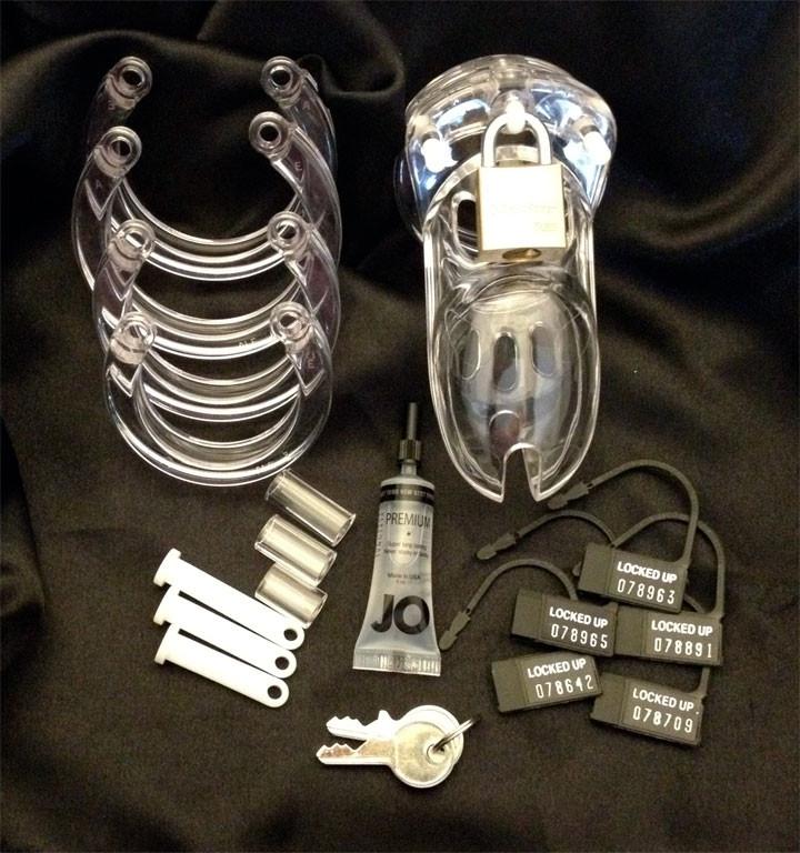 Chastity Clear Small 2 1/2" Cock Cage