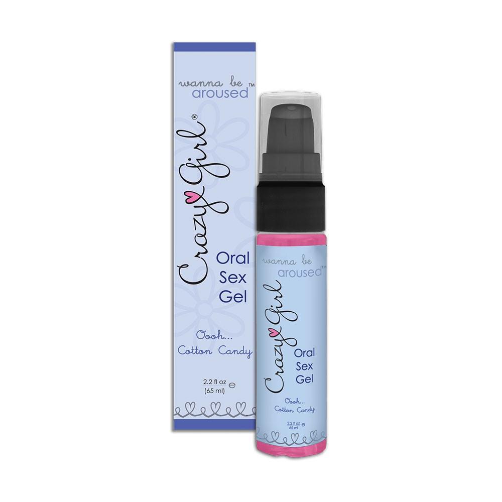 Crazy Girl Oral Sex Gel 2oz/59ml in Cotton Candy by  Classic Erotica -  - 1