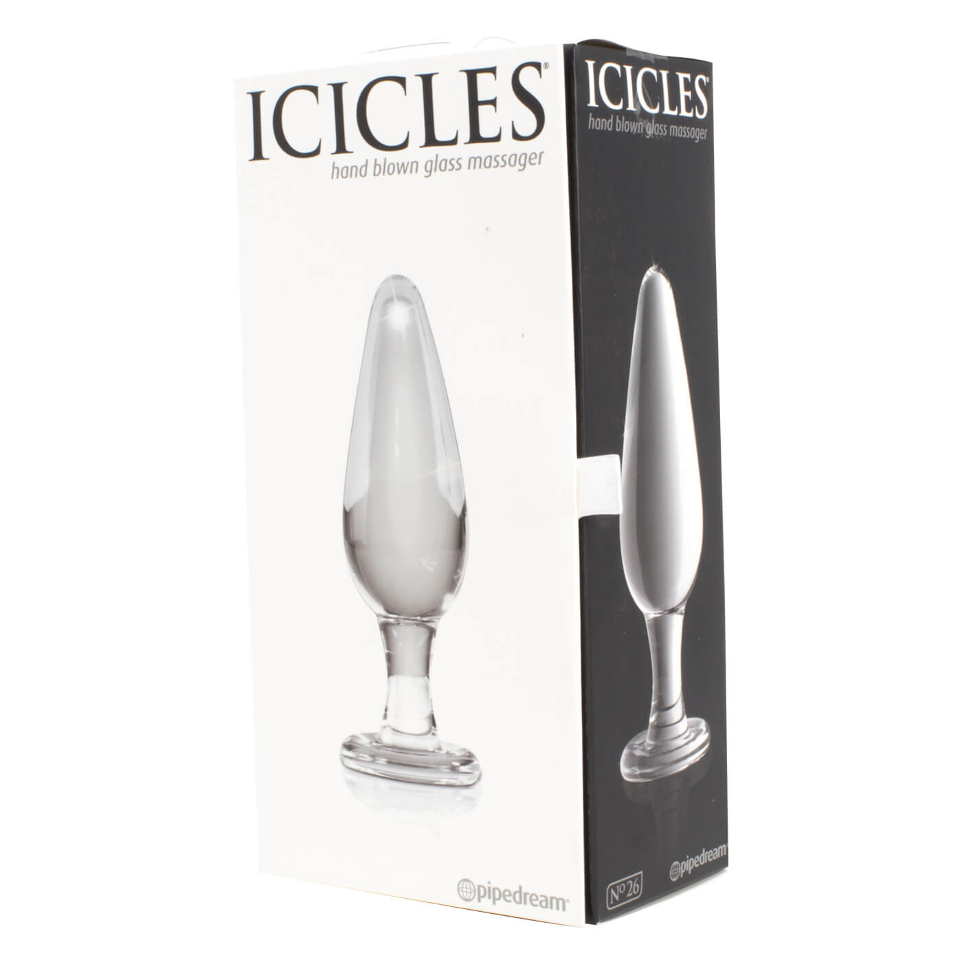 Icicles No 26 Hand-Blown Glass Anal Plug