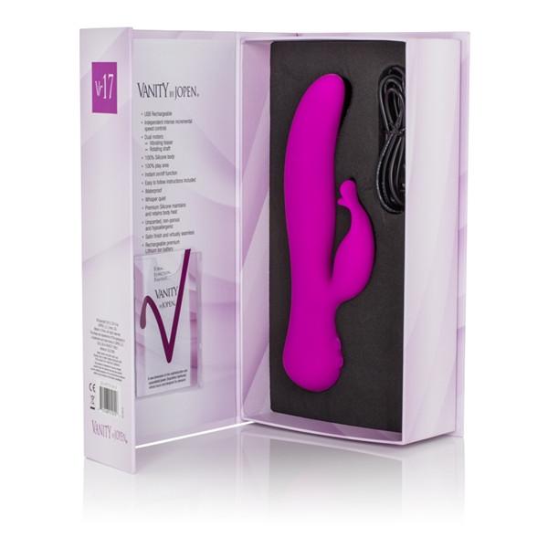 Jopen Vanity VR17 Rechargeable Dual Action Waterproof Vibrator