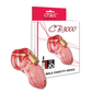 Complete Package Pink Cage Rings Locks by  CBX Male Chastity - 