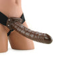 Fetish Fantasy 7.5 Inch Men's Hollow Strap-On in Chocolate by  Pipedream -  - 2
