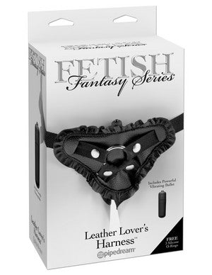 Leather Lover's Harness by Fetish Fantasy Series