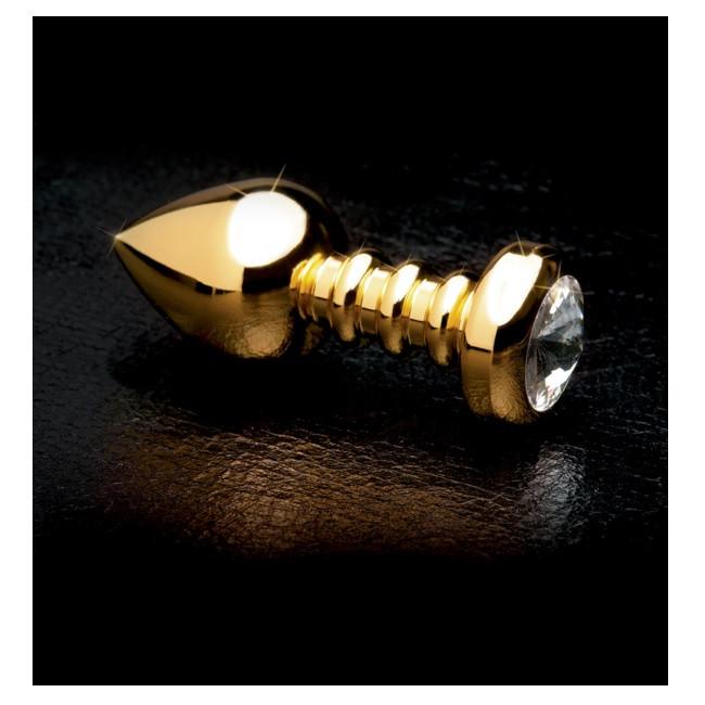 Gold 'Luv Plug' Heavy Anal Toy