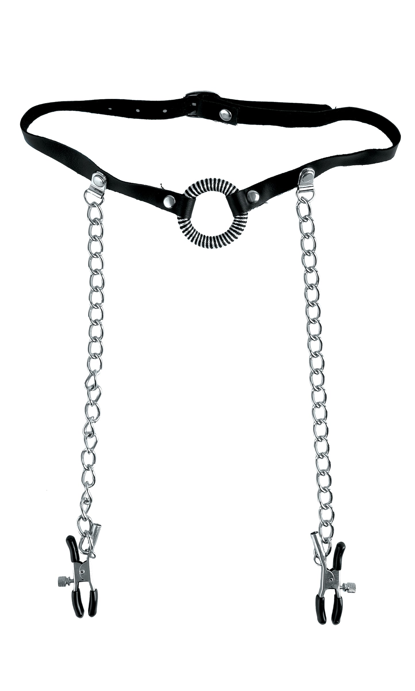 Limited Edition O-Ring Gag & Nipple Clamps (Fetish Fantasy Series)