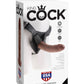 King Cock Strap-On Harness w/ 8" Cock