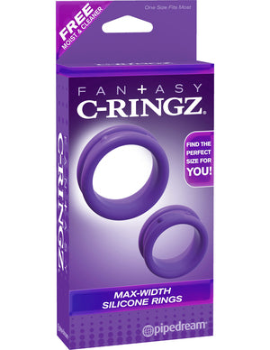 Max-Width Silicone Rings by Fantasy C-Ringz