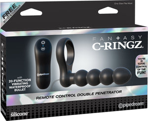 Fantasy C-Ringz Remote Control Double Penetrator