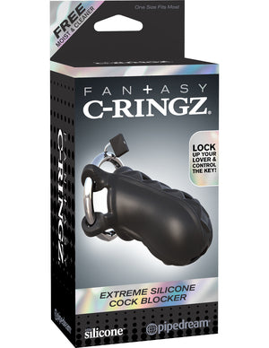 Extreme Silicone Cock Blocker by Fantasy C-Ringz