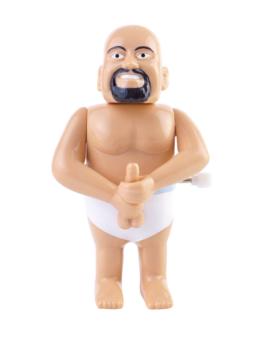 Masturbating Midget-Man Wind-Up Doll