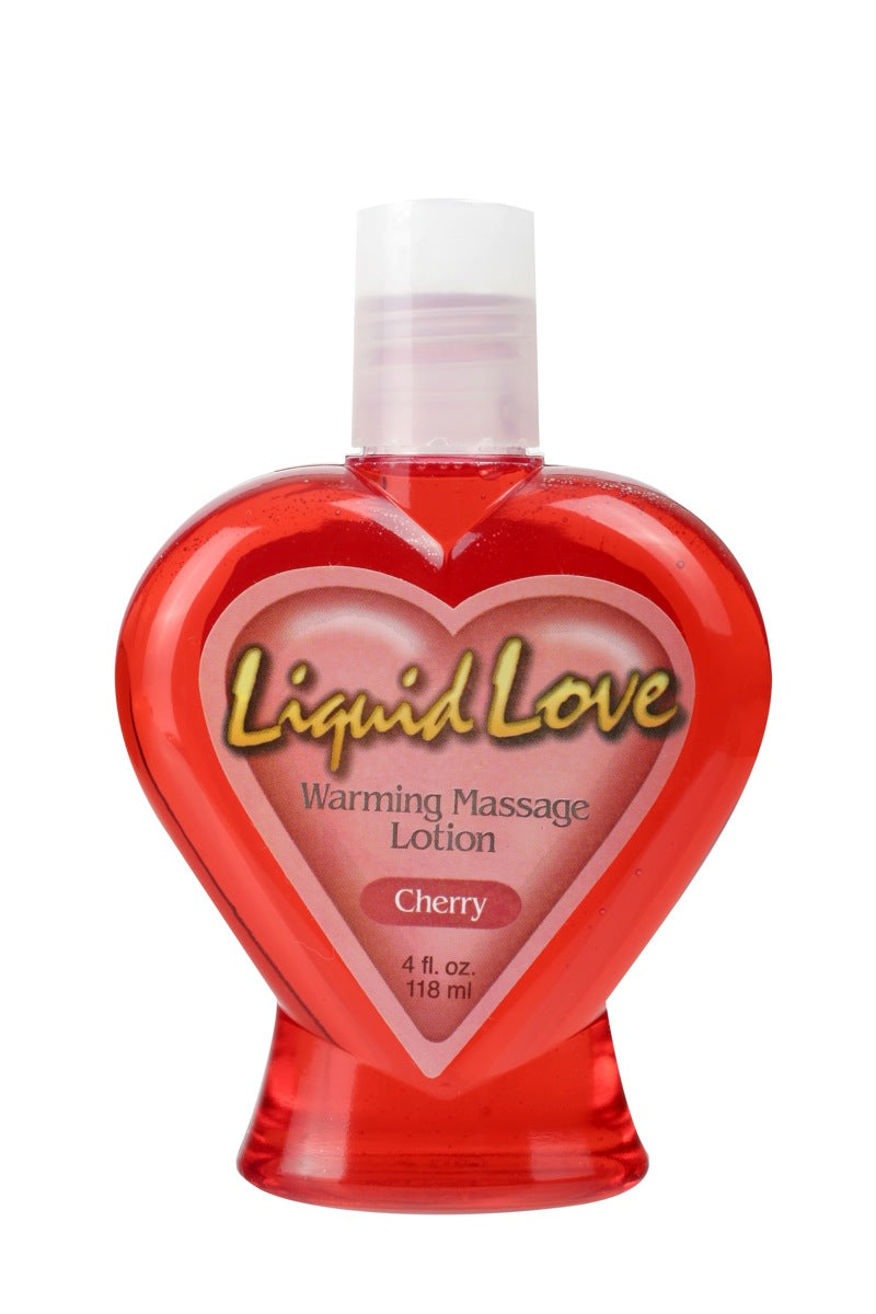 Liquid Love Warming Massage Lotion Cherry
