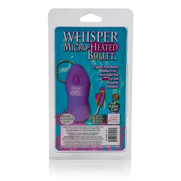 Whisper Micro Heated Bullet Vibrator
