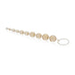 X-10 Extreme Pure Gold Anal Beads in Platinum