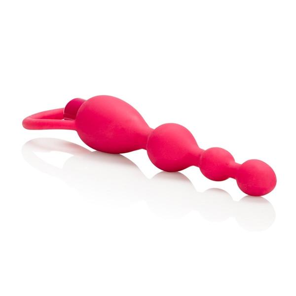 Silicone Pleasure Vibrating Anal Beads