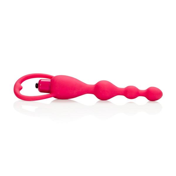 Silicone Pleasure Vibrating Anal Beads