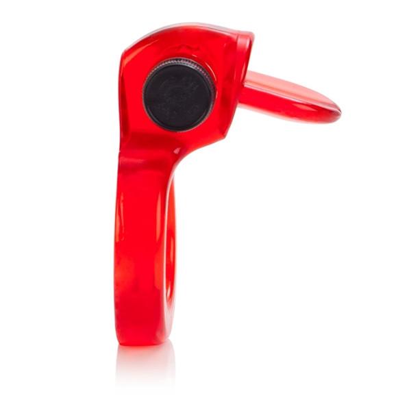 Clit Flicker Cock Ring With Clitoral Stimulator